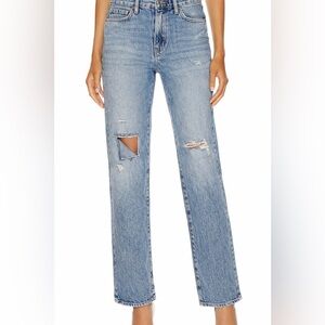 Hidden tracey high rise straight leg distressed jeans size 24 new with tags